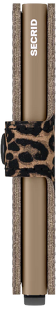 Secrid Leo Miniwallet Leopard Beige