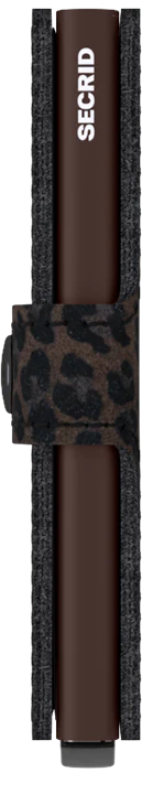 Secrid Leo Miniwallet Leopard Brown