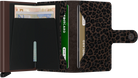 Secrid Leo Miniwallet Leopard Brown