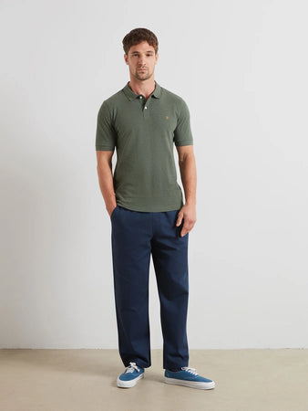 Farah Rosemary Green Marl Polo F4KFG014 315