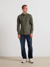 Load image into Gallery viewer, Farah Rosemary Green Slim Fit Shirt F4WSB060 300
