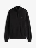Tommy Hilfiger Black Zip Knit mw0mw28049 bds