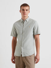 Load image into Gallery viewer, Farah Jade Green Brewer Short Sleeve Shirt F4WSB061 905