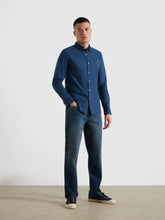 Load image into Gallery viewer, Farah Aegean Blue Slim Fit Shirt F4WSB060 416