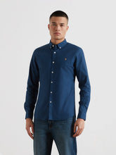 Load image into Gallery viewer, Farah Aegean Blue Slim Fit Shirt F4WSB060 416