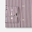Olymp Bordeaux Striped Shirt 1288 24 37