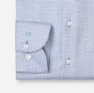 Olymp Blue Houndstooth Shirt 1364 24 19