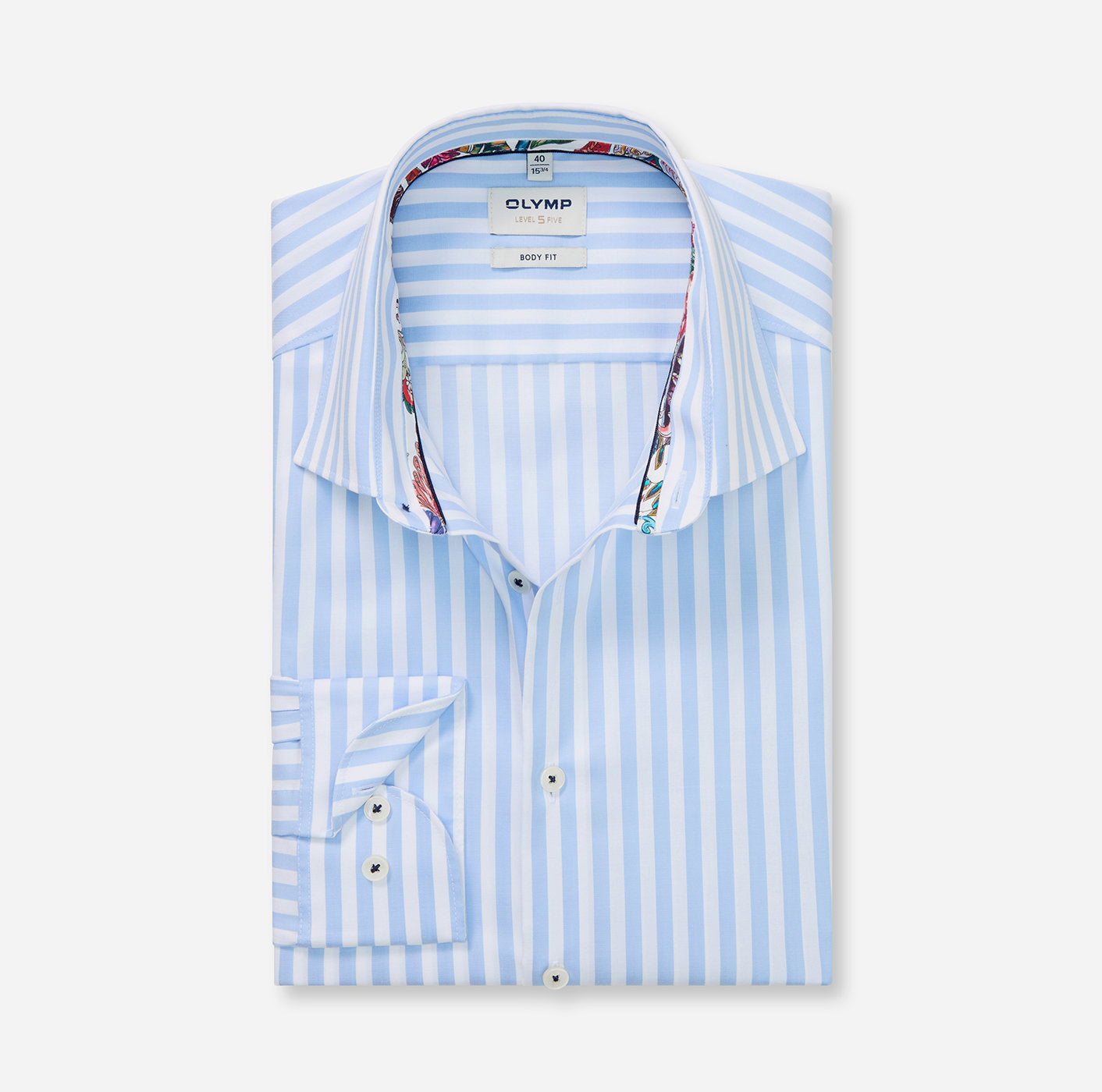 Olymp Blue Bengal Shirt 2046 84 11