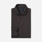 Olymp Signature Soft Flannel Shirt in Brown 8505 44 28