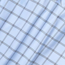 Load image into Gallery viewer, Olymp Signature Blue Check Shirt 8518 24 11