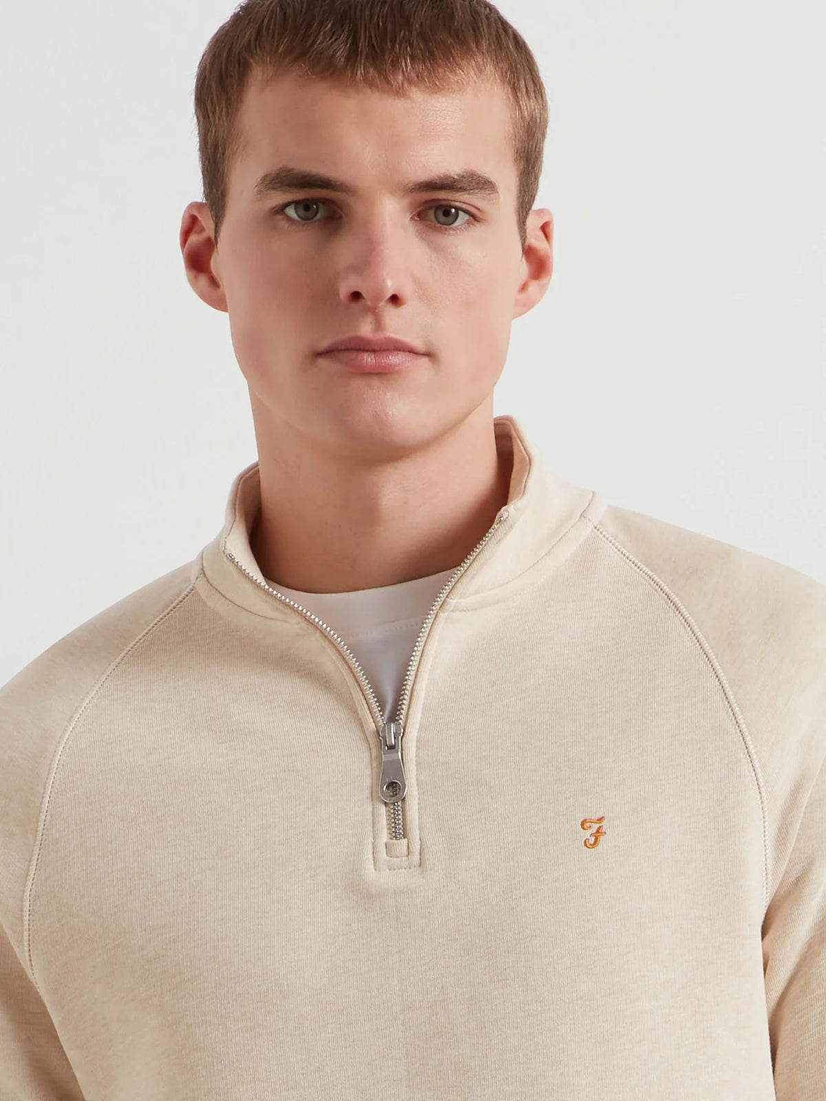 Farah Jim Birch Zip Sweat F4KSB073 266