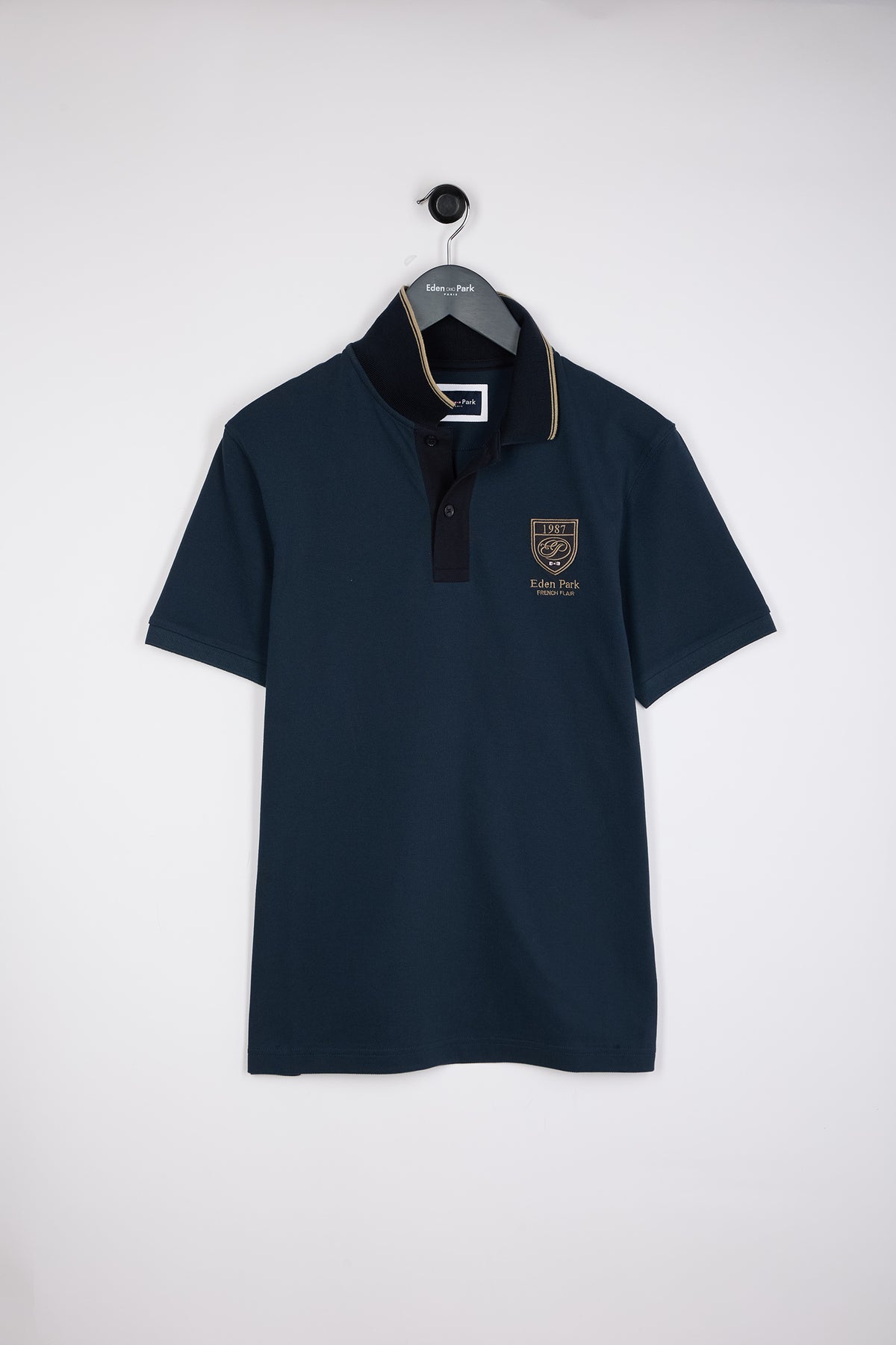 Eden Park Blue Polo Shirt H26MAIPC0037 grf13