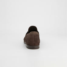Load image into Gallery viewer, Paul Green Brown Suede Loafers 1228 001