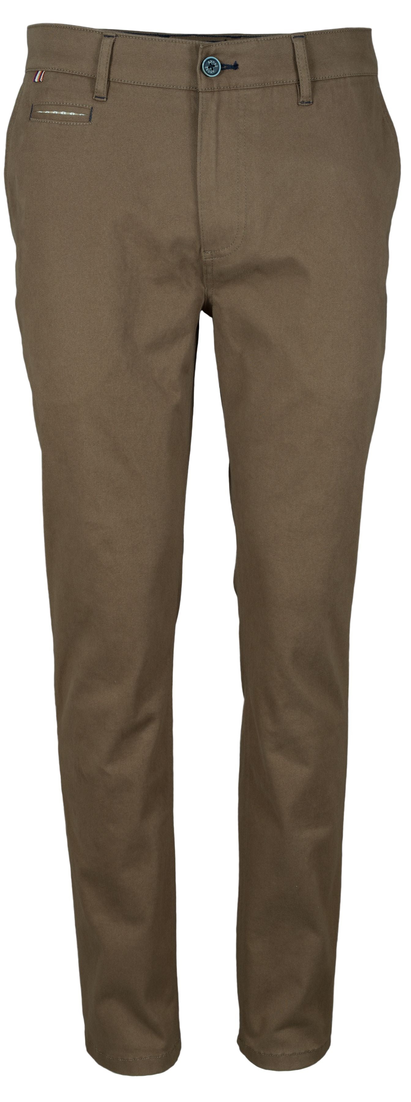 Andre | Regular Fit Chinos in Tan | Lucas