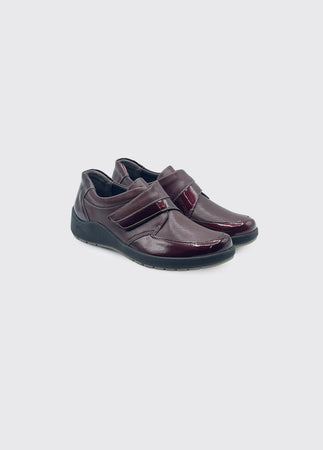 Suave Velcro Burgundy Phoebe