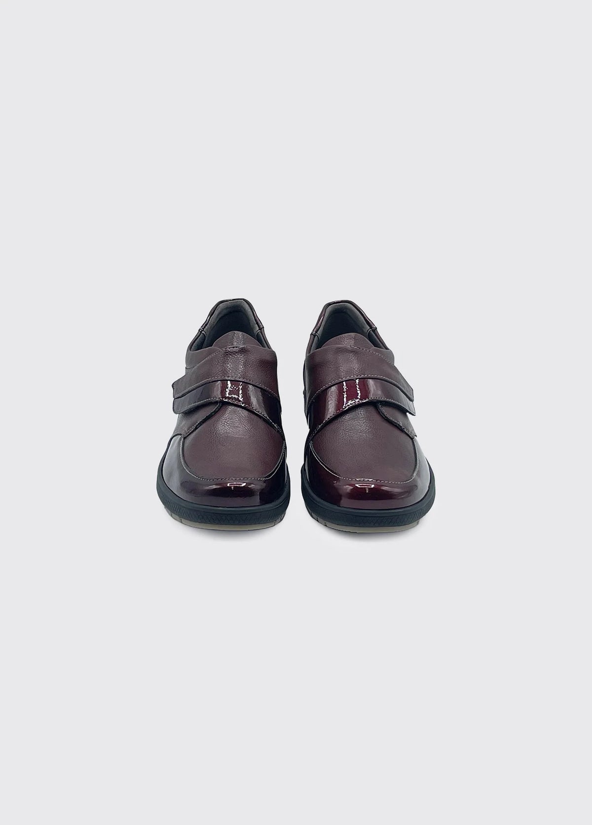 Suave Velcro Burgundy Phoebe