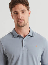Load image into Gallery viewer, Farah Icelandic Blue Tipped Polo F4KFG057 926