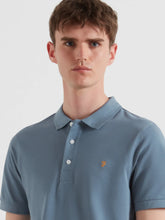 Load image into Gallery viewer, Farah Blue Polo f4ksb068 413
