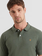 Farah Rosemary Green Marl Polo F4KFG014 315