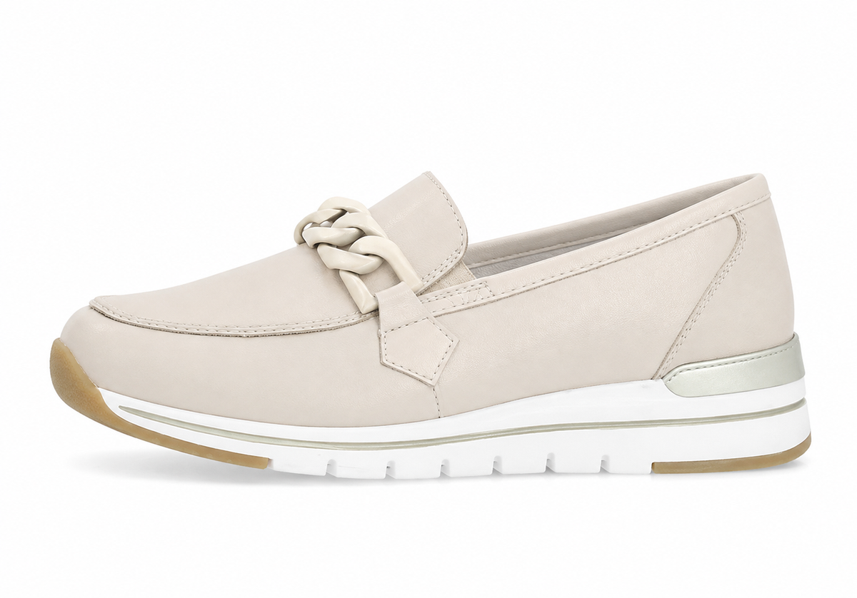 Remonte Beige Wedge Shoes R6711 Porzellan