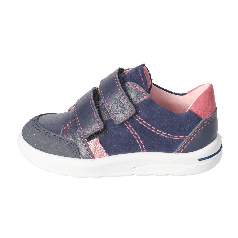 Ricosta Girls Navy Velcro Shoes Jamie