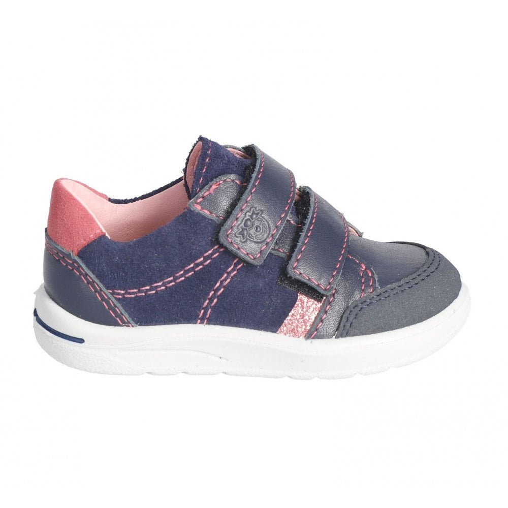 Ricosta Girls Navy Velcro Shoes Jamie