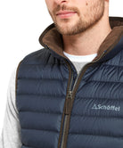 Schoffel Bowden Navy Gilet 22-23660 0827