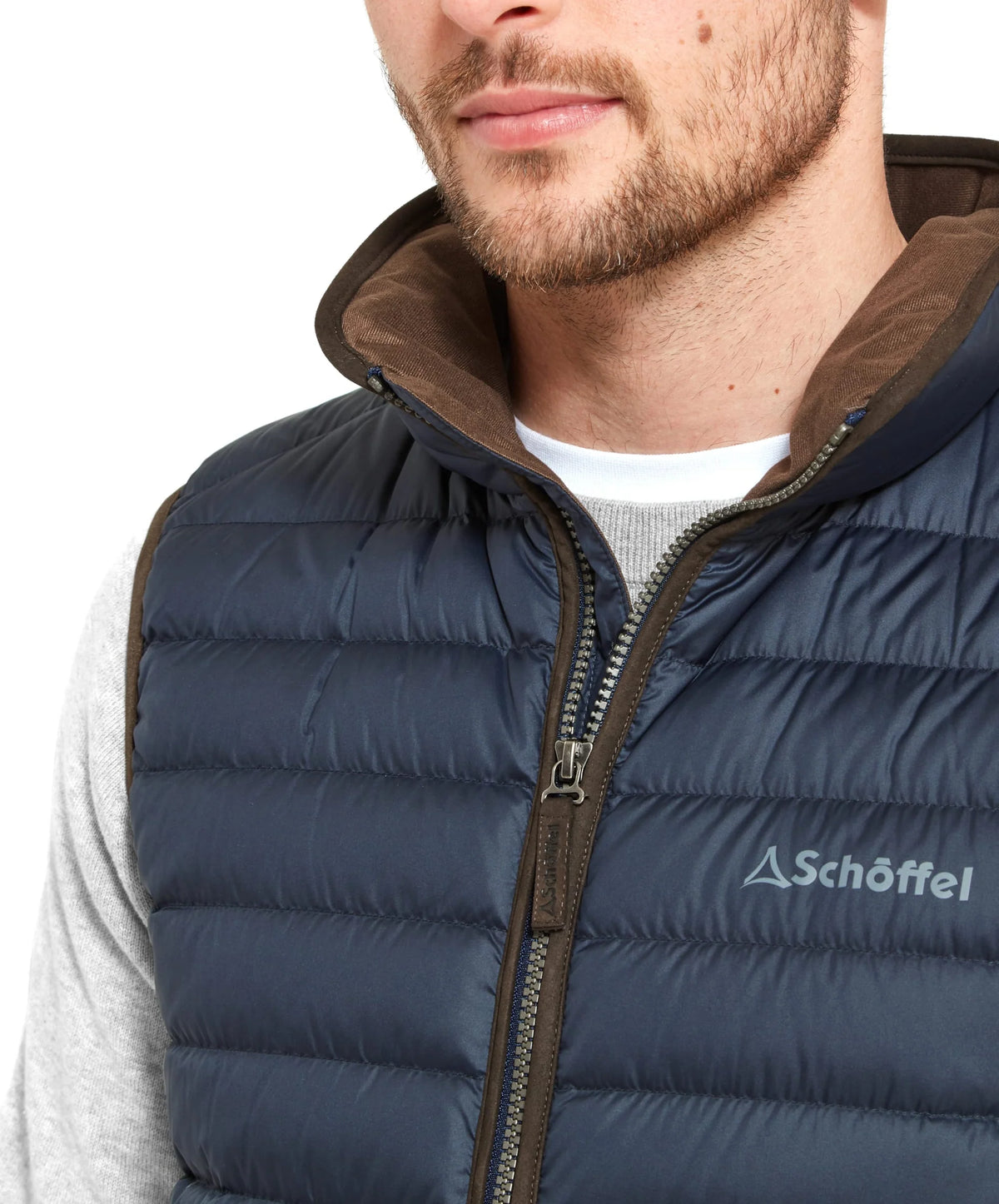 Schoffel Bowden Navy Gilet 22-23660 0827
