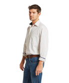 Schoffel Brown Beige Check Shirt 20-4010 8907
