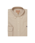 Schoffel Cobblestone Beige Oxford Shirt 20-4030 1613