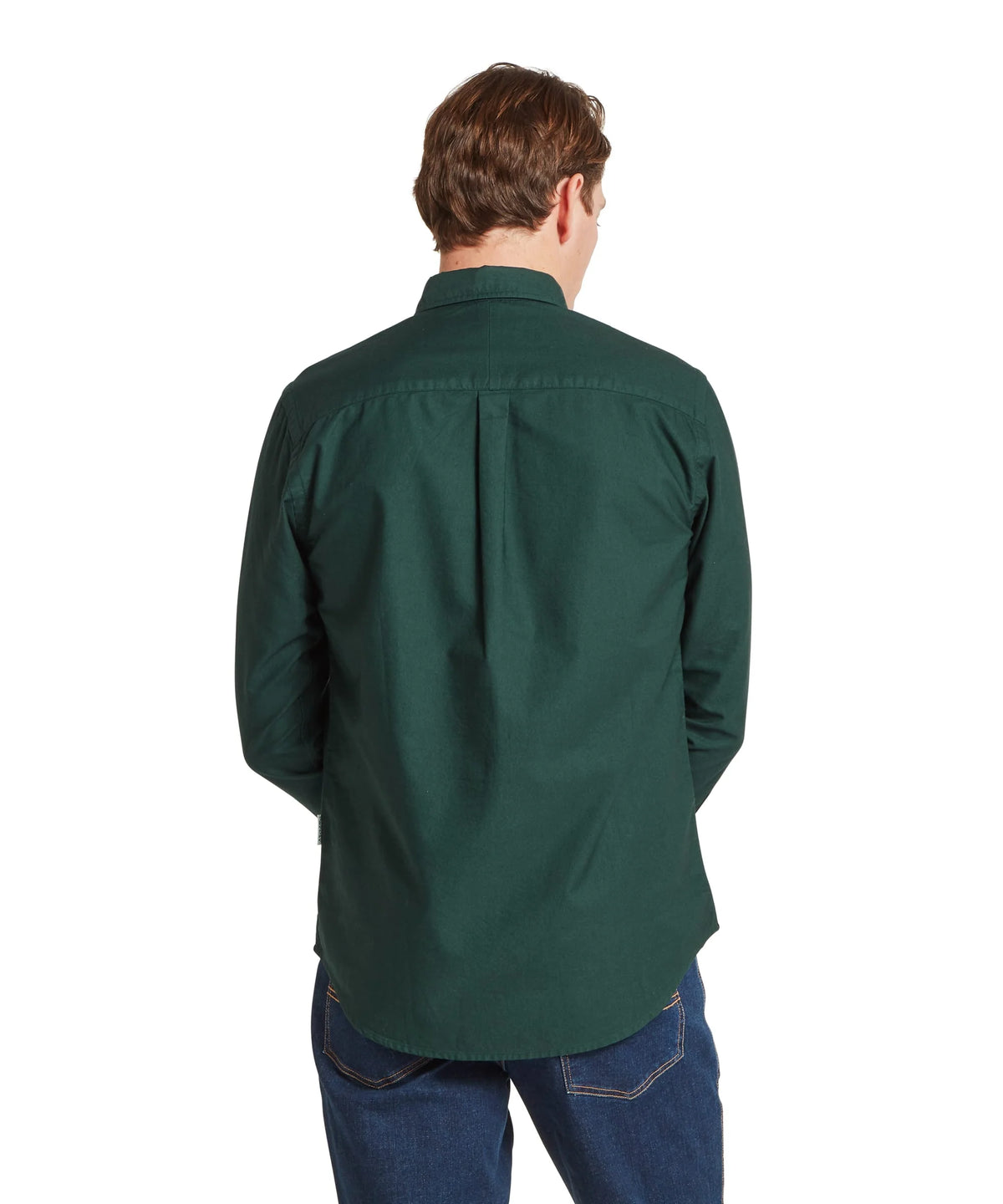 Schoffel Pine Green Oxford Shirt 20-4030 6692