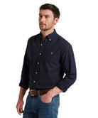 Schoffel Navy Oxford Shirt 20-4030 8880