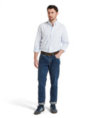 Schoffel Blue Stripe Shirt 20-4077 8294