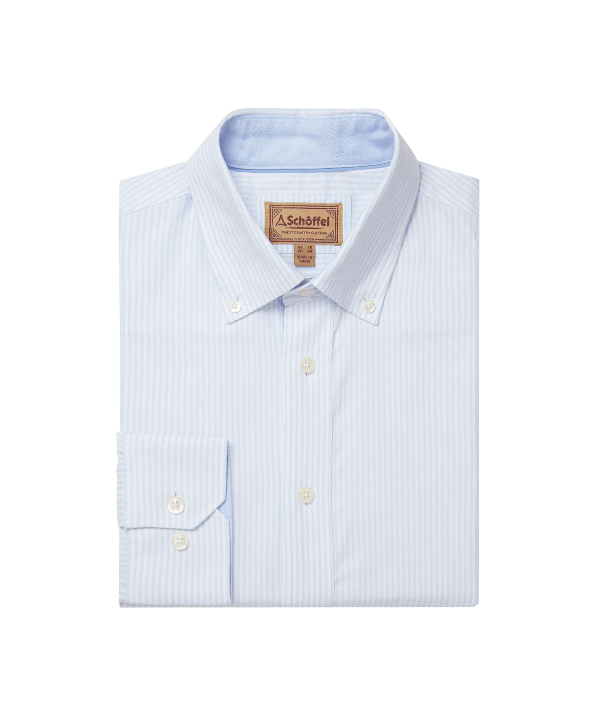 Schoffel Blue Stripe Shirt 20-4077 8294