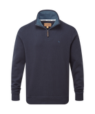 Schoffel Navy Zip Sweat 20-3166 8270