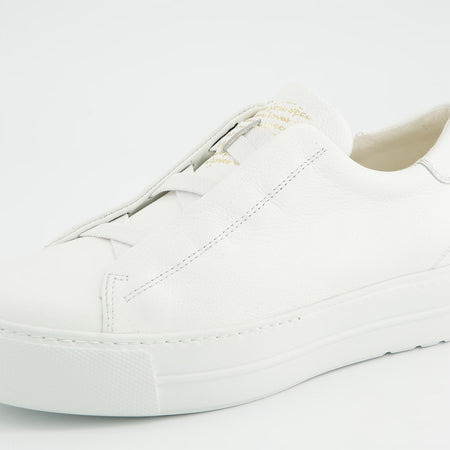 Paul Green White Leather Trainers 5529 039