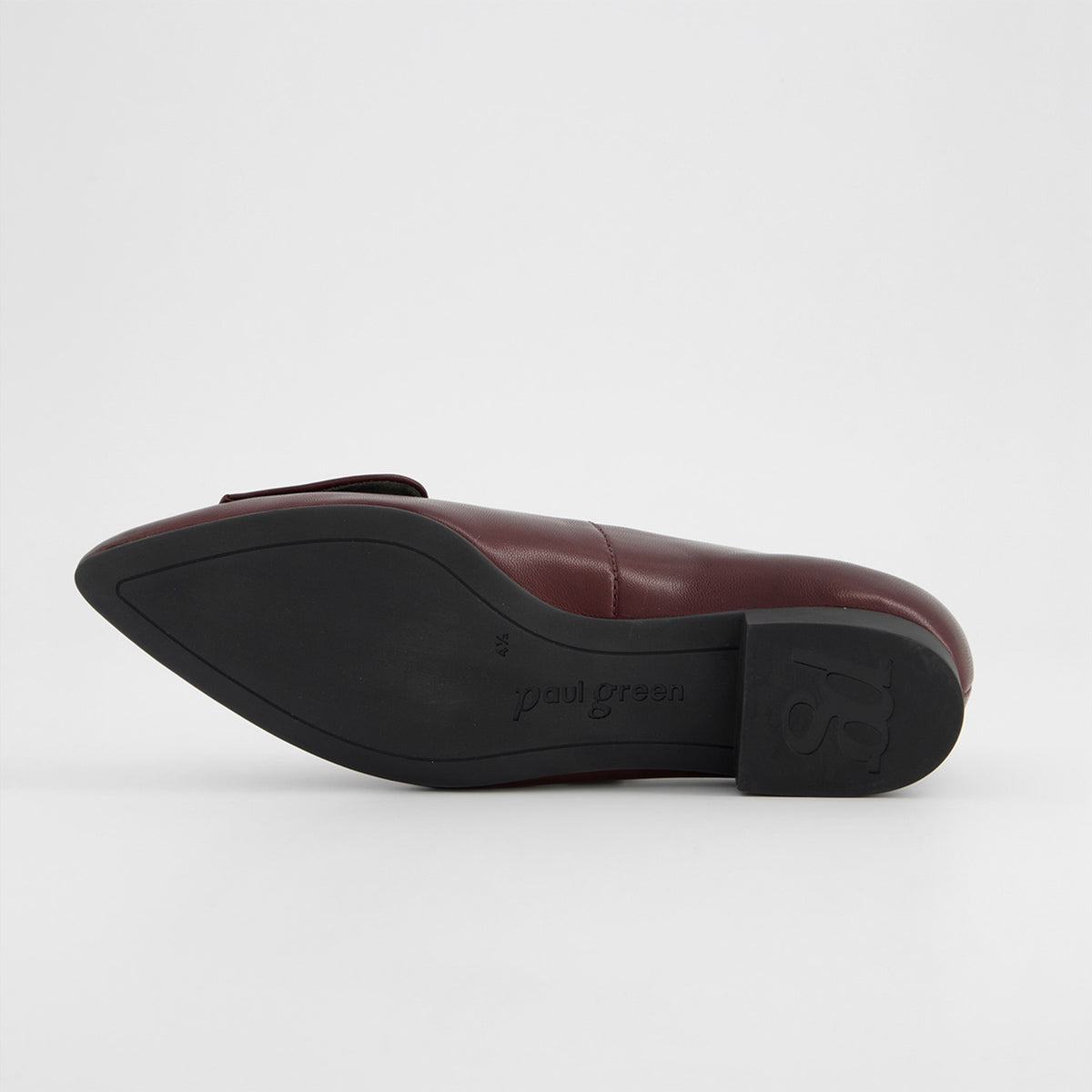 Paul Green Burgundy Leather Loafers 3792 221
