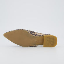 Load image into Gallery viewer, Paul Green Leopard Print Suede Slingback Shoe 6090 070