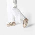 Paul Green Beige Snakeskin Print 5317