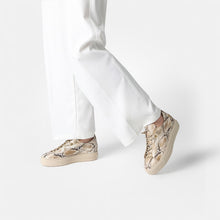 Load image into Gallery viewer, Paul Green Beige Snakeskin Print 5317