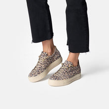 Load image into Gallery viewer, Paul Green | Super Soft Platform Trainers in Desert Leopard | 5317