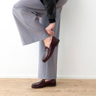 Paul Green Burgundy Loafers 1228 006