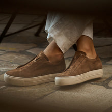 Load image into Gallery viewer, Paul Green Nut Brown Suede Trainers 5529 029