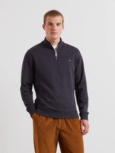 Load image into Gallery viewer, Farah Navy Zip Sweat F4KFG056 412