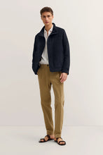 Load image into Gallery viewer, Bugatti Navy Suede Jacket 177100 11018 390
