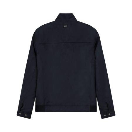 Bugatti Navy Suede Jacket 177100 11018 390