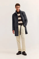 Bugatti Navy Blue Wool Coat 221400 24201 390
