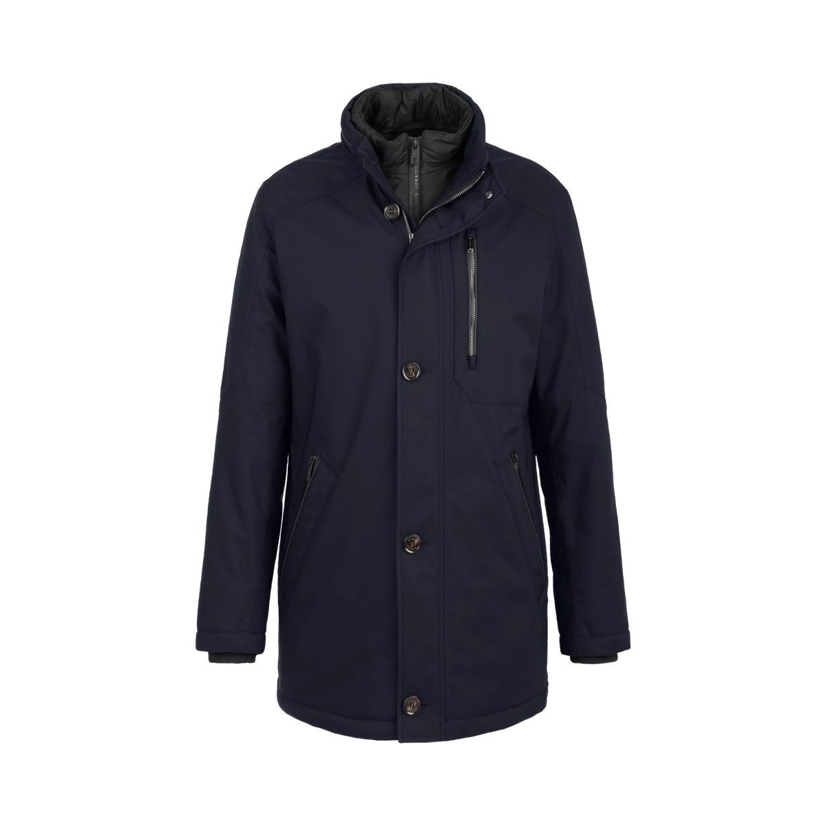 Bugatti Waterproof Coat in Navy 274028 21041 390