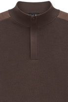 Bugatti Troyer Brown Zip Knit 7500 25545f 80