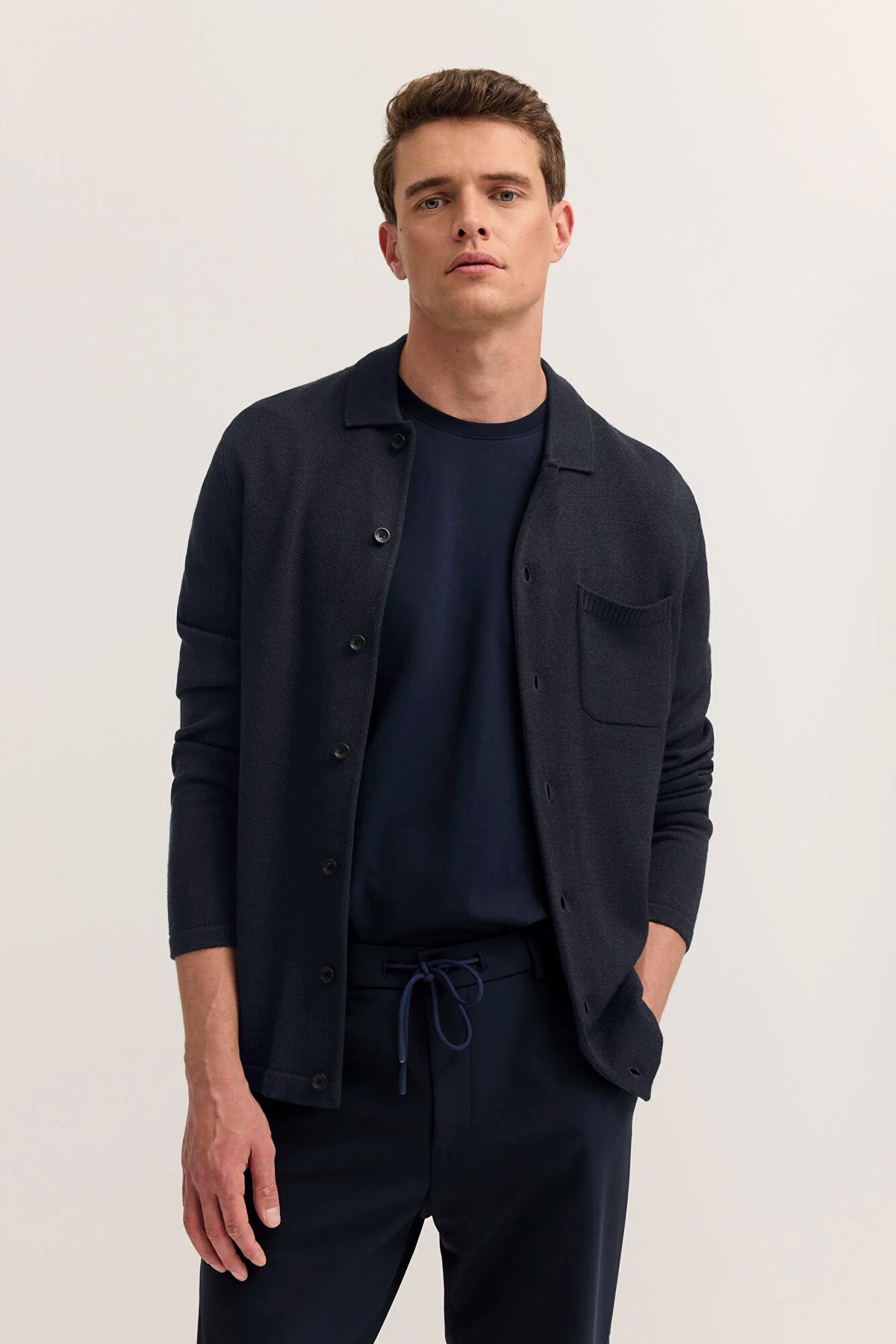 Bugatti Navy Button Cardigan 7600 25543f 390